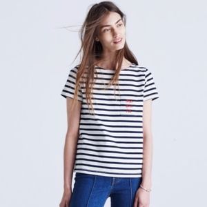 Madewell x Sezane Moi Avec Toi Striped Tee